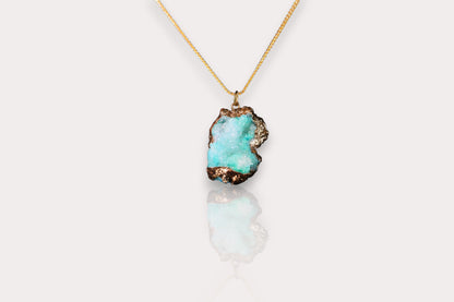 "VIENNA" Marine Gold Necklace