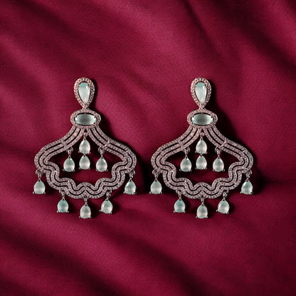 "AMARA" Turquoise Blue Earrings