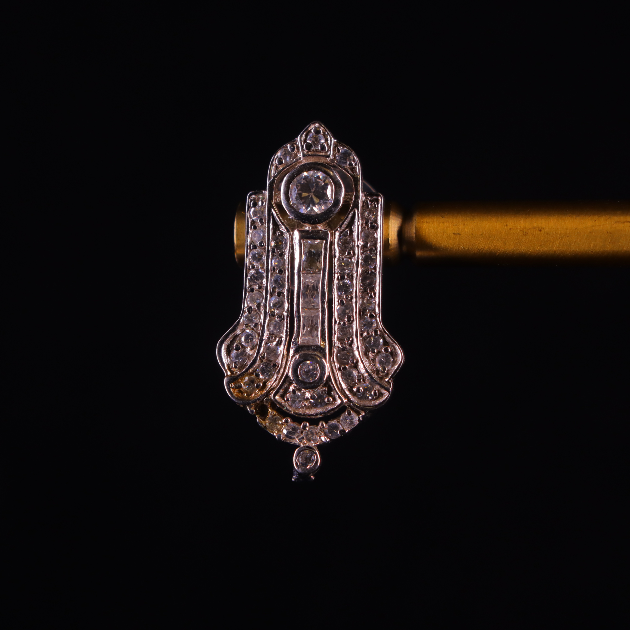 "VIENNA" Diamond Eye Earrings