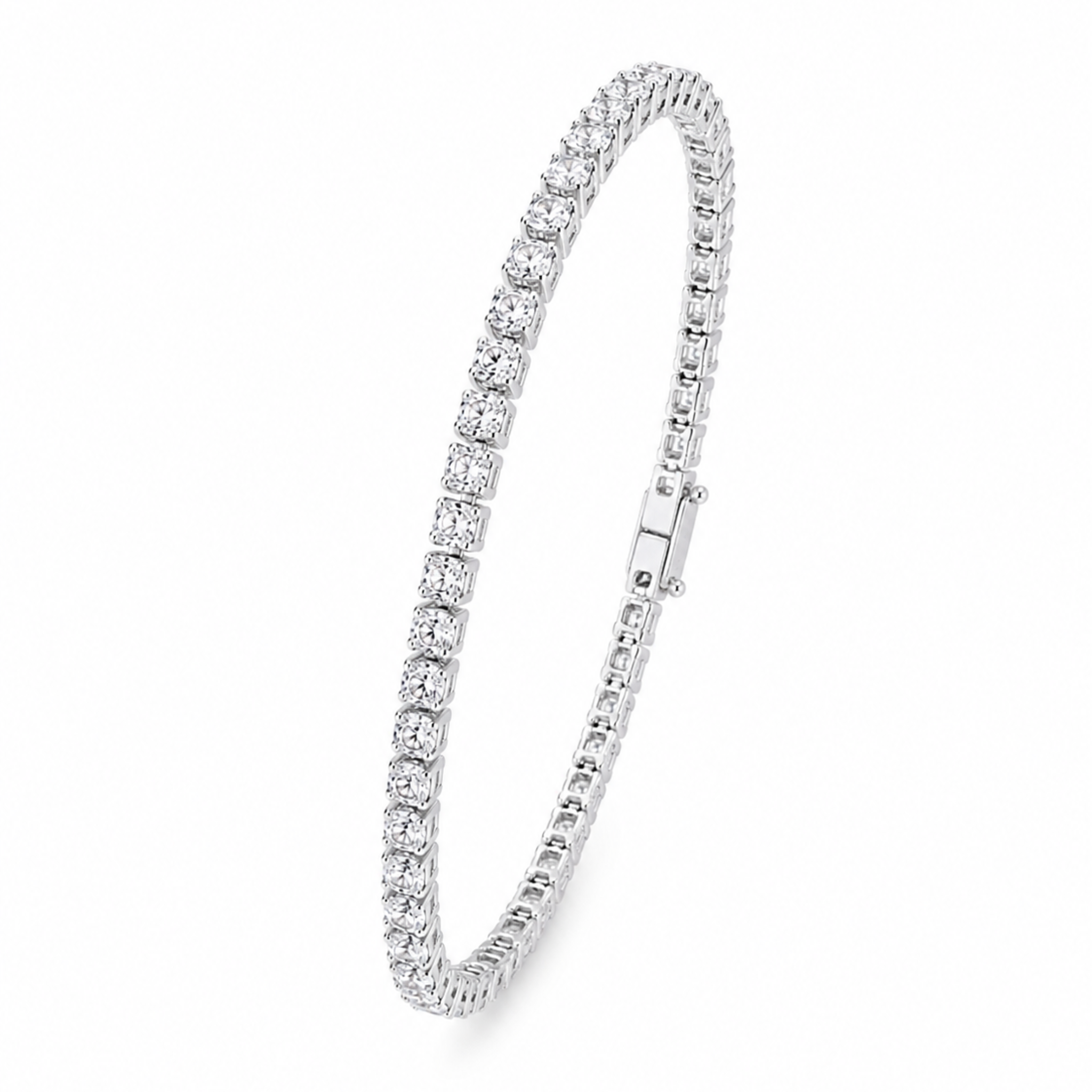 Silver Lock Bracelet
