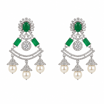 Noor Emerald Earrings