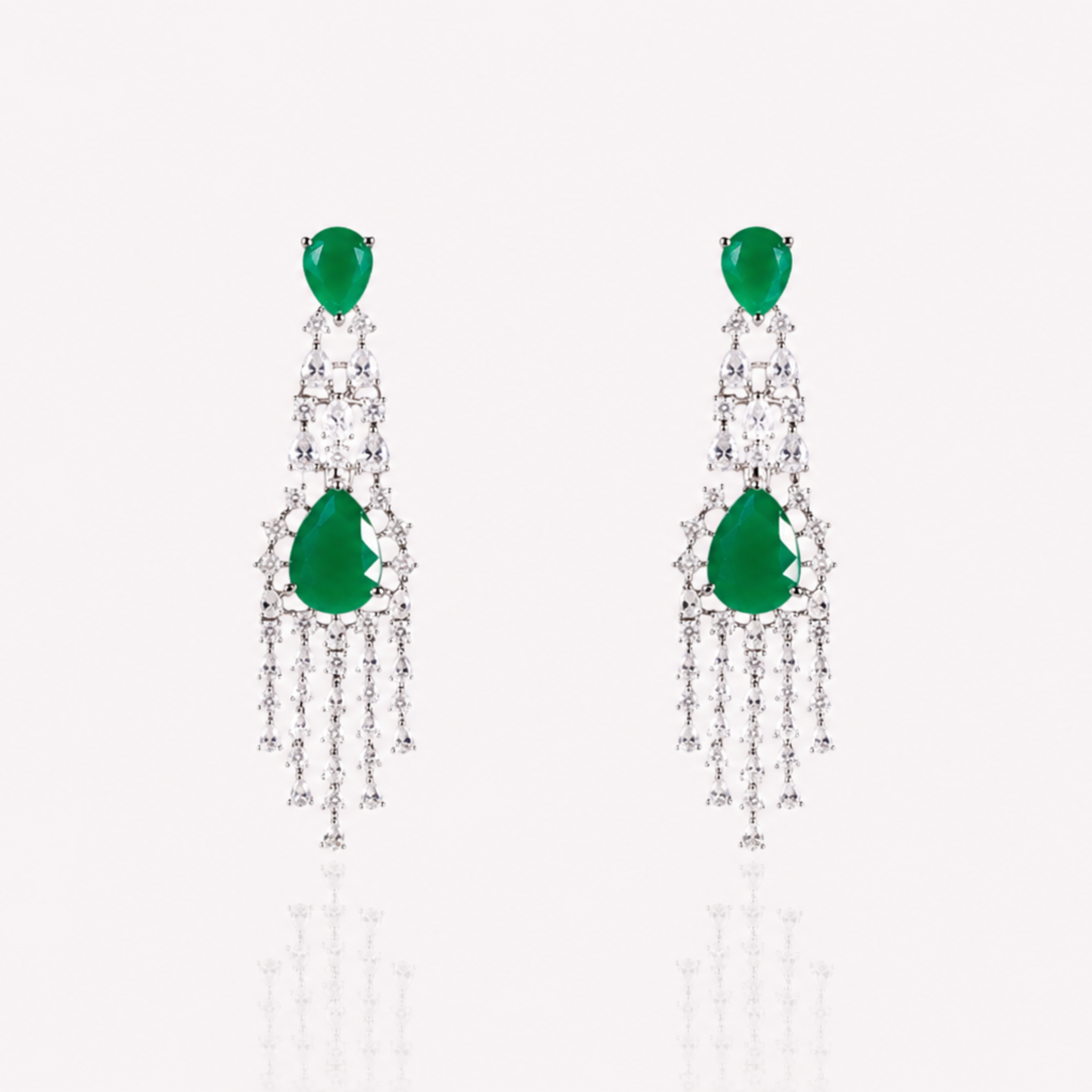 Celeste Emerald Earrings