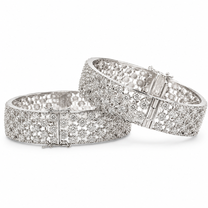 Diamond Nest Bangle (1 piece)