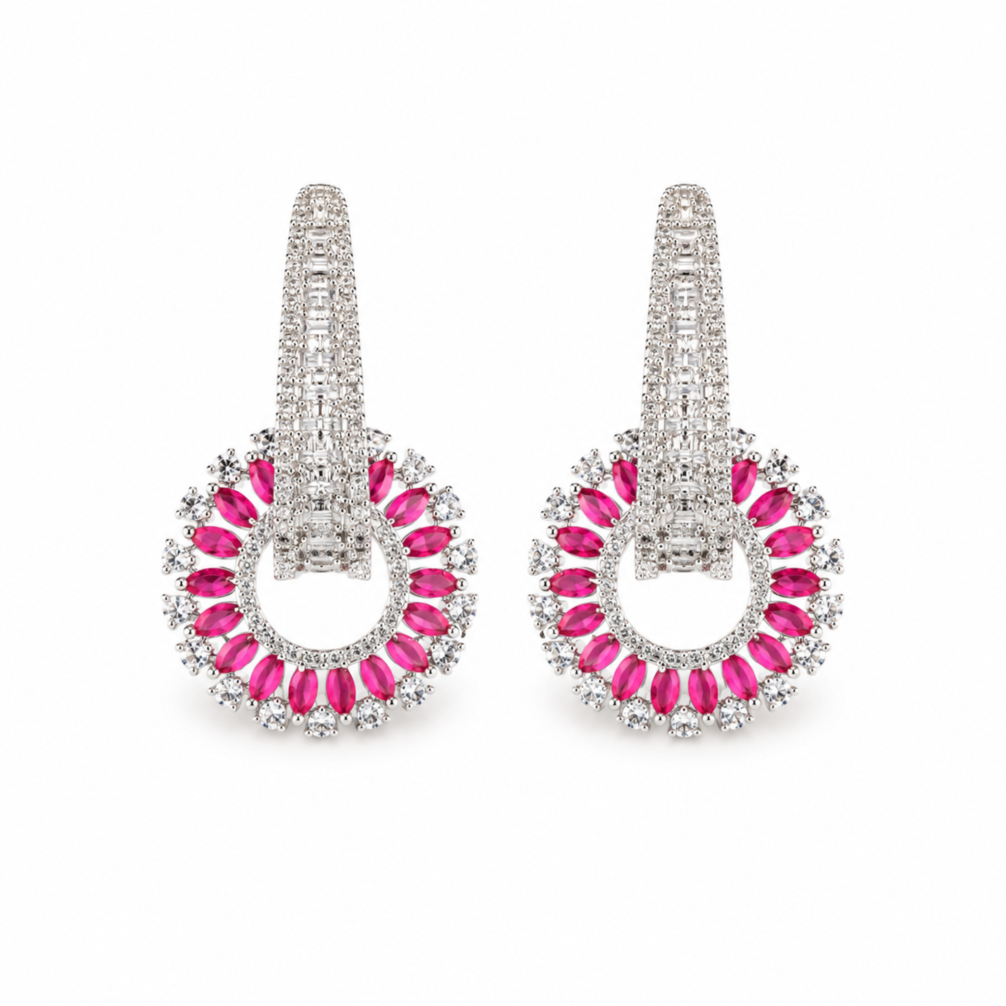 Starlight Ruby Earrings