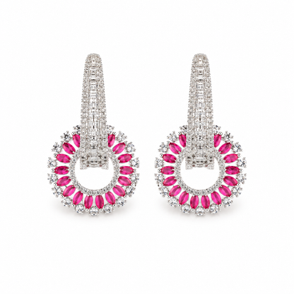 Starlight Ruby Earrings