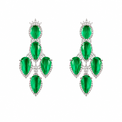 Maharani Emerald Earrings