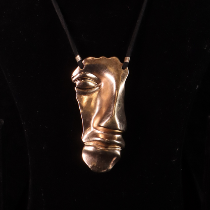 "VIENNA" Hanging Face Neckpiece