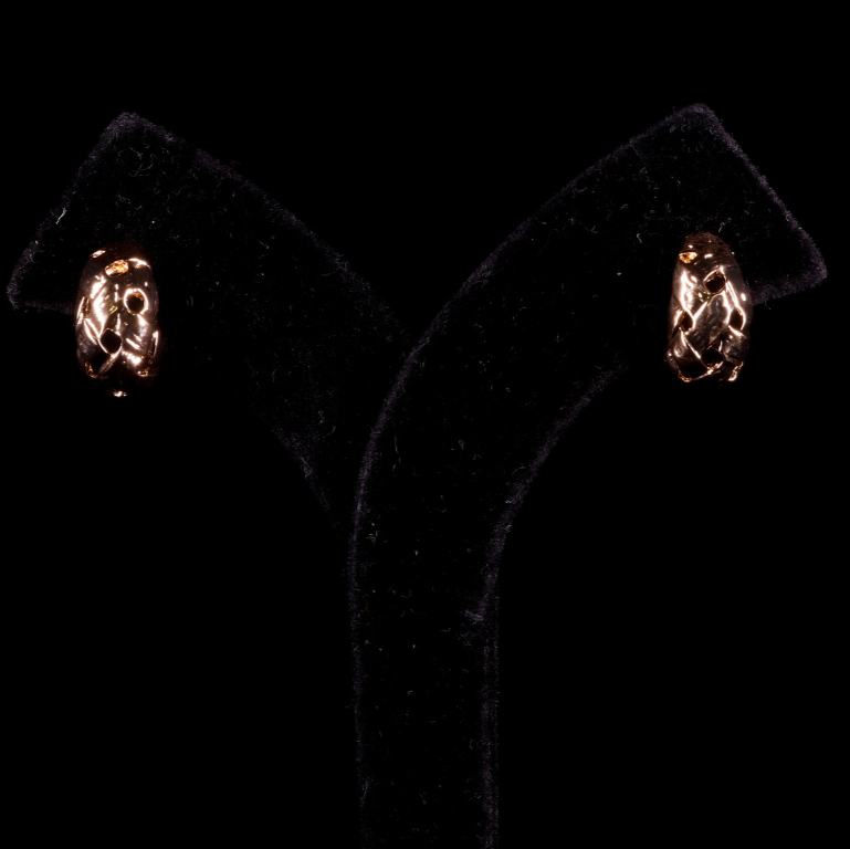"VIENNA" Alexandra Hoop Earrings