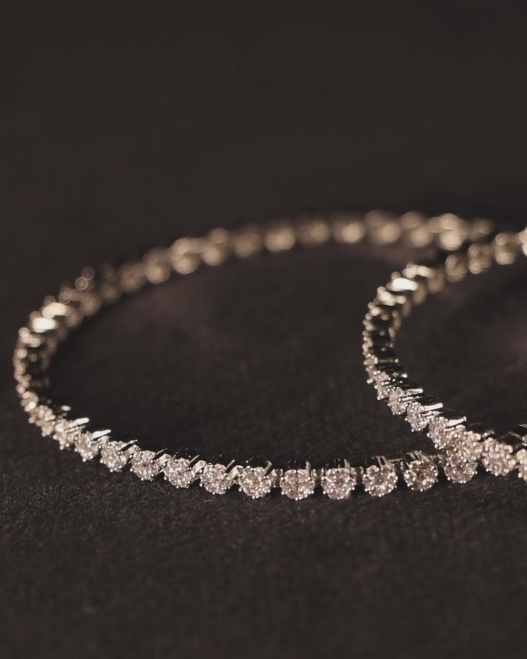 "VIENNA" Diamond Bangle (Pair of 2)